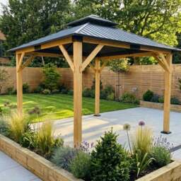 Norfolk Leisure Ottawa 3m x 3.6m Cedar Wood Gazebo