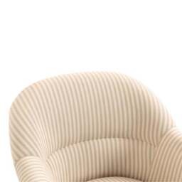 Goldie Frill Rutland Stripe Accent Chair - thumbnail 3