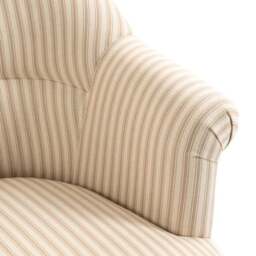 Goldie Frill Rutland Stripe Accent Chair - thumbnail 4