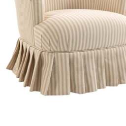 Goldie Frill Rutland Stripe Accent Chair - thumbnail 5