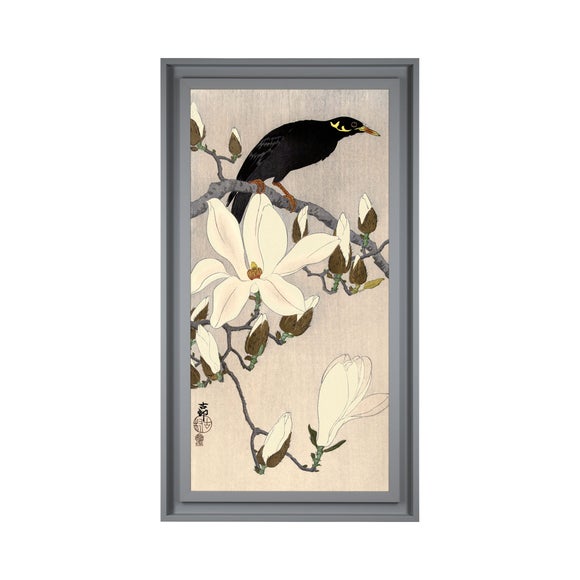 The Art Group Myna Magnolia Branch Framed Print - image 1