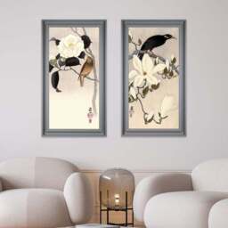 The Art Group Myna Magnolia Branch Framed Print - thumbnail 4