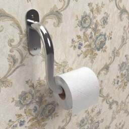 Invisible Creations Classic Left Handed Toilet Roll Holder - thumbnail 4