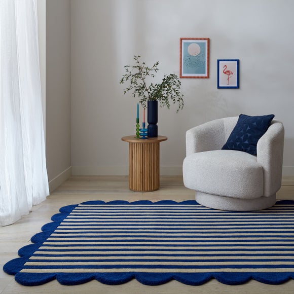 Milo Scallop Wool Rug - image 1