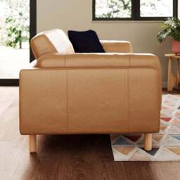 Newton Vintage Leather 4 Seater Sofa - thumbnail 2