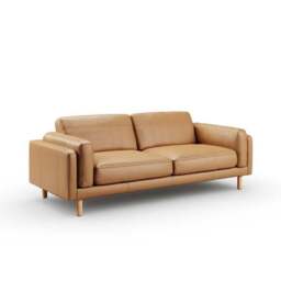 Newton Vintage Leather 4 Seater Sofa - thumbnail 6