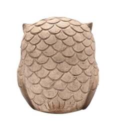 Country Living Wood Effect Sleeping Owl Ornament - thumbnail 5