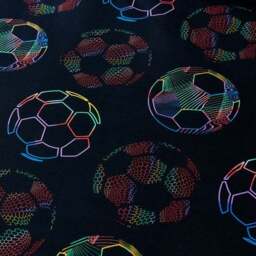 Bright Football Duvet Cover and Pillowcase Set - thumbnail 6