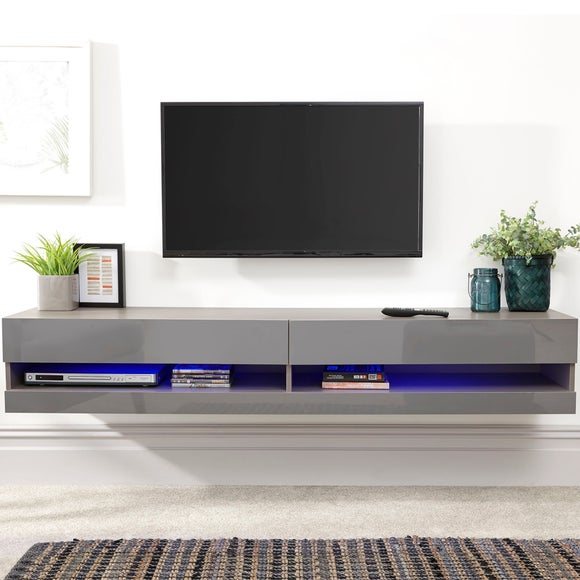 "Galicia LED Wide Floating Wall TV Unit for TVs up to 67""" - image 1