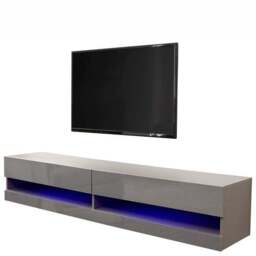 "Galicia LED Wide Floating Wall TV Unit for TVs up to 67""" - thumbnail 6