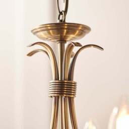 Vogue Bernice Candelabra 5 Light Chandelier - thumbnail 5