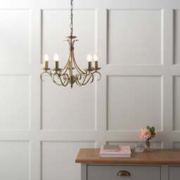 Vogue Bernice Candelabra 5 Light Chandelier - thumbnail 1