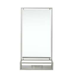London Rectangle Wall Mirror with Shelf - thumbnail 2