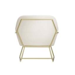 Charles Metal Leg Velvet Occasional Chair - thumbnail 5
