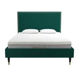 Cosmo Living Audrey Bed Frame, Velvet - thumbnail 3