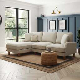 Beatrice Luna 4 Seater Corner Chaise Double Sofa Bed - thumbnail 2