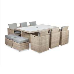 Wentworth 10 Seater Outdoor Cube Dining Set - thumbnail 6