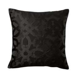 Catherine Lansfield Lattice Cut Velvet Square Cushion - thumbnail 3