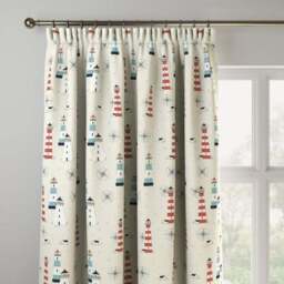 Coastal Lundy Made to Measure Curtains - thumbnail 4
