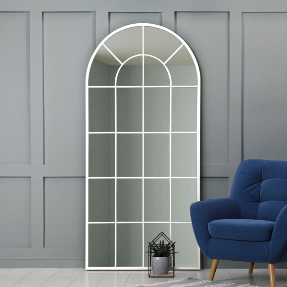 Arcus Arched Window Full Length Wall Mirror - image 1