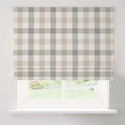Large Check Easy Chain Roman Blind - thumbnail 3