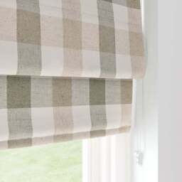 Large Check Easy Chain Roman Blind - thumbnail 4