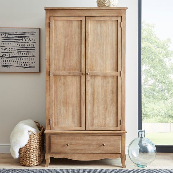 Giselle Double Wardrobe, Mango Wood - image 1