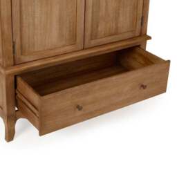 Giselle Double Wardrobe, Mango Wood - thumbnail 6