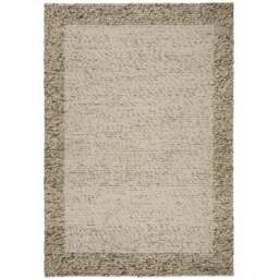 Pebble Wool Border Rug - thumbnail 2