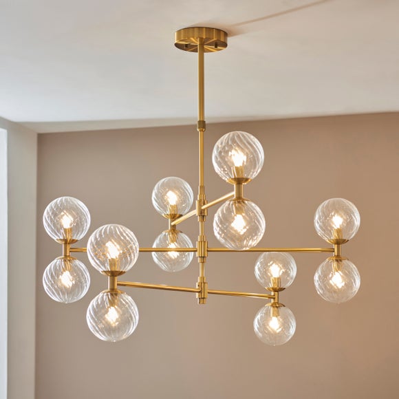 Vogue Esteban Art Deco 12 Light Adjustable Ceiling Light - image 1