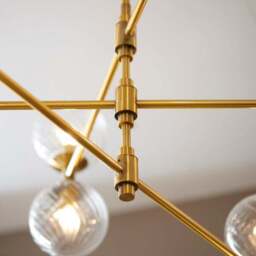 Vogue Esteban Art Deco 12 Light Adjustable Ceiling Light - thumbnail 3