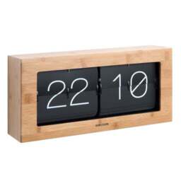 Karlsson XL Boxed Flip Mantel Clock - thumbnail 3