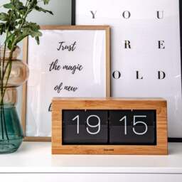 Karlsson XL Boxed Flip Mantel Clock - thumbnail 1