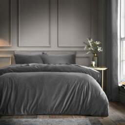 Milano Velour Duvet Cover & Pillowcase Set - thumbnail 1