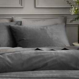 Milano Velour Duvet Cover & Pillowcase Set - thumbnail 2