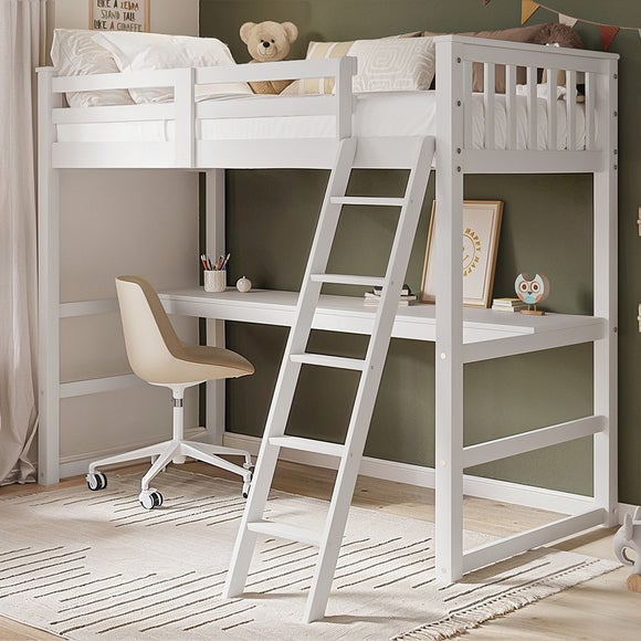 Jules Highsleeper Bed Frame With Desk - image 1