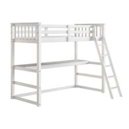 Jules Highsleeper Bed Frame With Desk - thumbnail 4