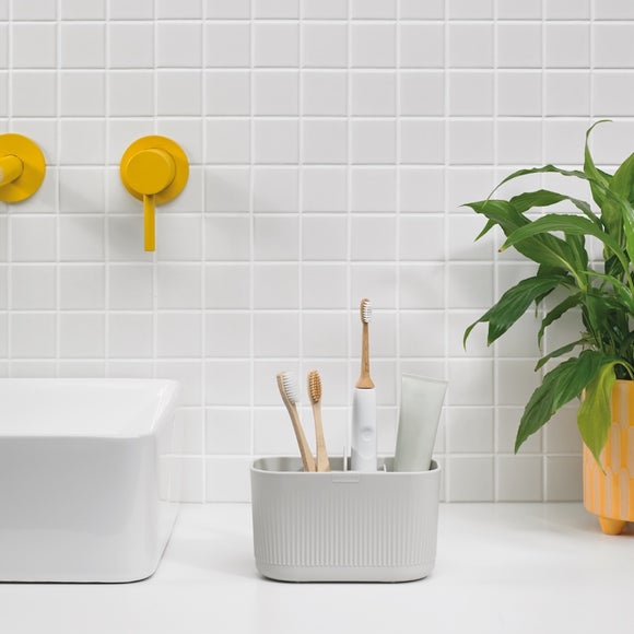 ReBorn Large Bathroom Caddy & Toothbrush Holder - image 1