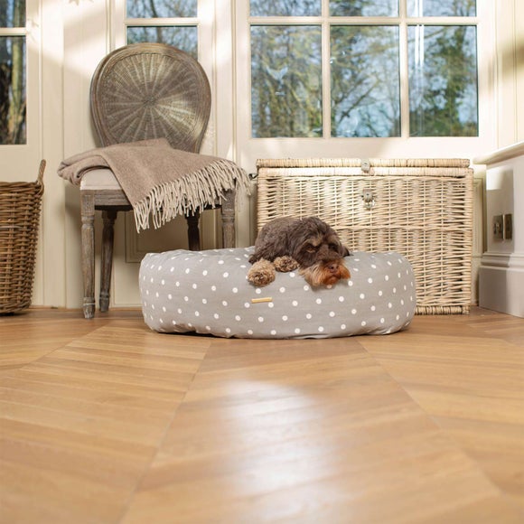 Lords and Labradors Spotty Donut Dog Bed - image 1