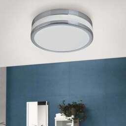 EGLO Palermo 1 Light Bathroom LED Flush Ceiling Light - thumbnail 2