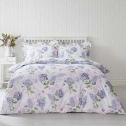 Wild Hydrangea Polycotton Oxford Pillowcase - thumbnail 3