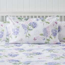 Wild Hydrangea Polycotton Oxford Pillowcase