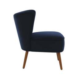 Eliza Velvet Cocktail Chair - thumbnail 4