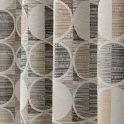 Cai Circle Jacquard Eyelet Curtains - thumbnail 2