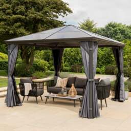Runcton Polycarbonate 3.6m x 3.6m Gazebo - thumbnail 1