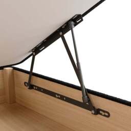 Luxury End of Bed Ottoman Bed Frame, Teddy Fabric - thumbnail 5