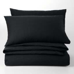Pure Cotton Plain Dye Duvet Cover - thumbnail 3