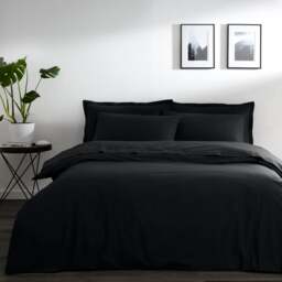 Pure Cotton Plain Dye Duvet Cover - thumbnail 1