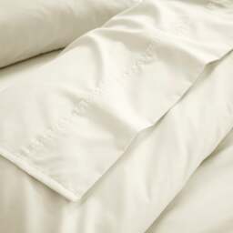 Dorma Crisp & Fresh 400 Thread Count Egyptian Cotton Percale Flat Sheet - thumbnail 1
