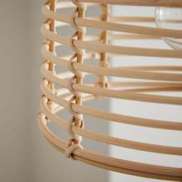 Emil Rattan Easy Fit Pendant Shade - thumbnail 3